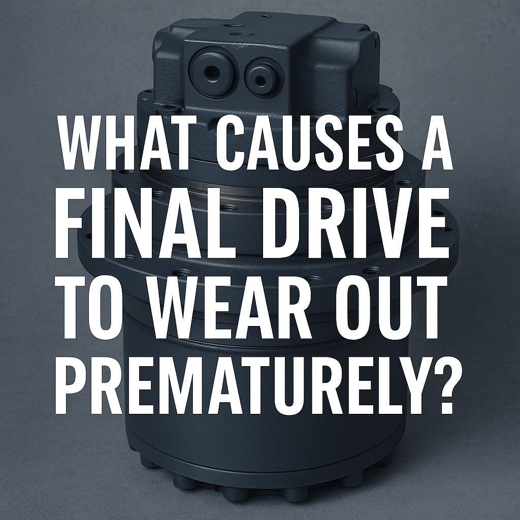 What causes a final drive to wear out prematurely