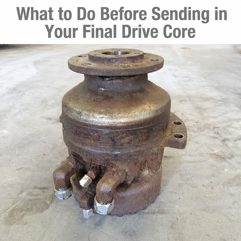Autopsy: Kubota KX71-3 Final Drive